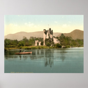 Póster Castillo I, Killarney, condado Kerry de Ross