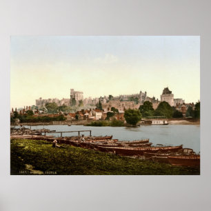 Póster Castillo Inglaterra de Windsor
