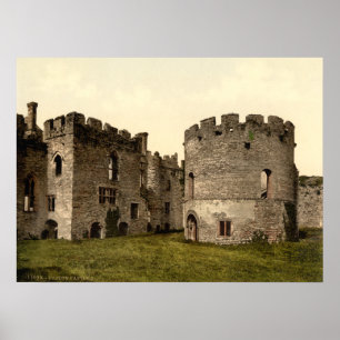 Póster Castillo Ludlow I, Shropshire, Inglaterra