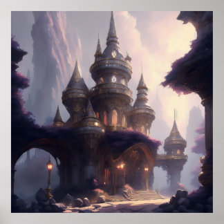 Póster Castillo mágico