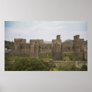 Póster Castillo Majestic Conwy