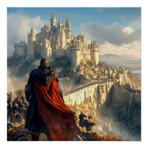 Póster Castillo medieval