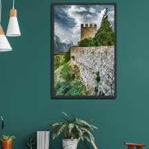 Castillo medieval y murallas de Sesimbra, Portugal