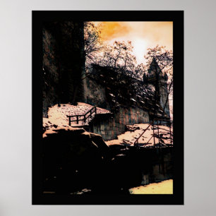 Póster Castillo místico