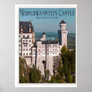 Póster Castillo Neuschwanstein