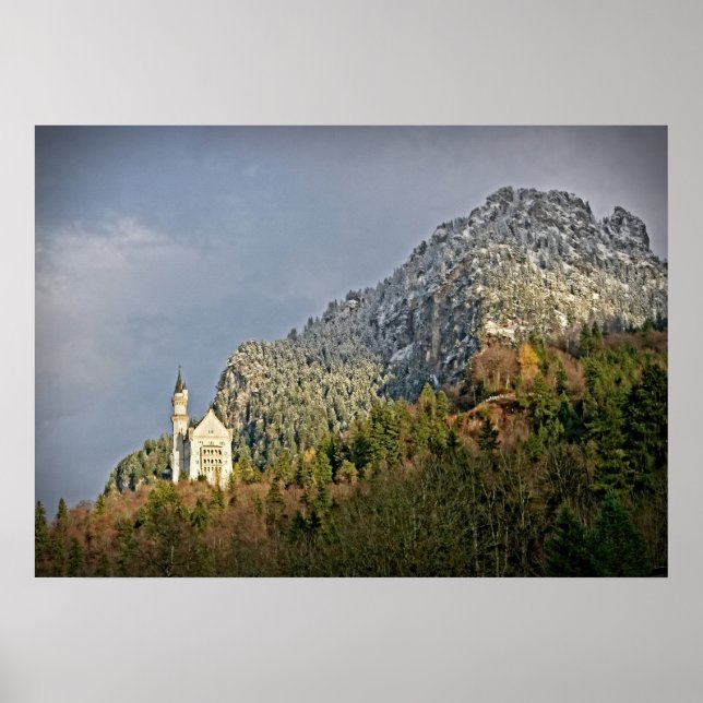 Póster Castillo Neuschwanstein - Alemania - Poster (Frente)