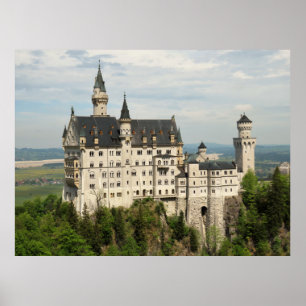 Póster Castillo Neuschwanstein, mayo de 2018