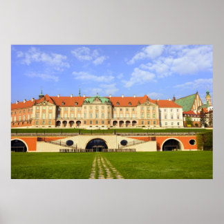 Póster Castillo Real de Varsovia