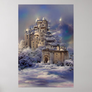 Póster Castillo Retro, Castillo Vintage, Post Castillo Me