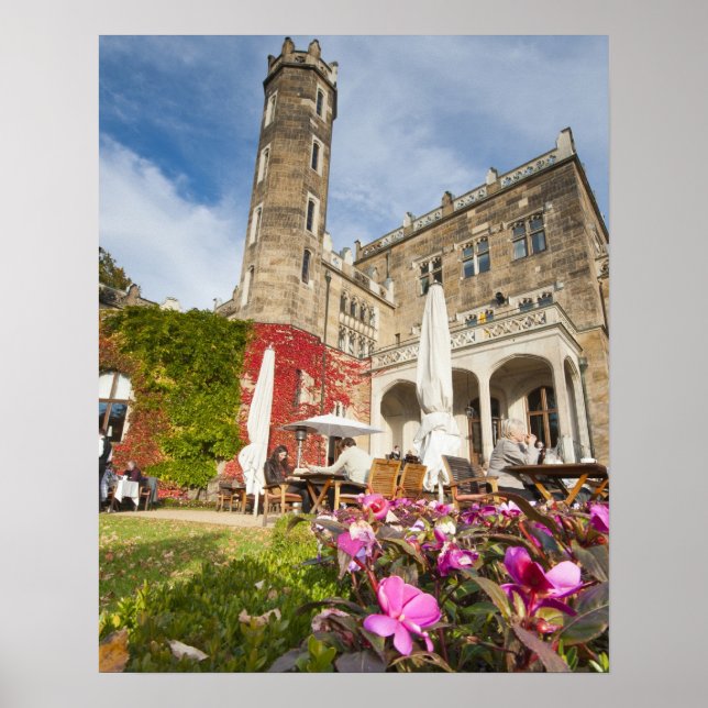 Póster Castillo Schloss Eckberg, Alemania (Frente)