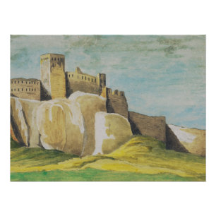 Póster Castillo Spis en el este de Eslovaquia