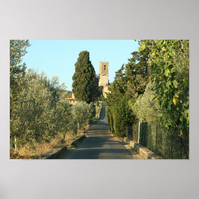 Póster Castillo Toscano (Frente)