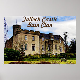 Póster Castillo Tulloch - Clan Bain