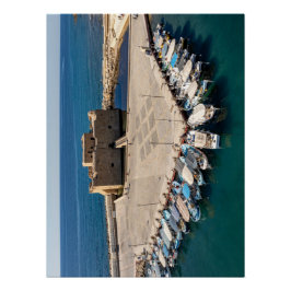 Póster Castillo y puerto de Paphos - imagen original