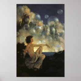 Póster Castillos de aire, Maxfield Parrish Fine Vintage