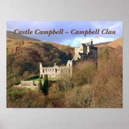 Póster Castle Campbell - Campbell Clan