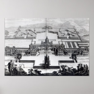 Póster Castle Howard, de 'Vitruvius Britannicus'