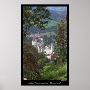 Póster Castle Neuschwanstein