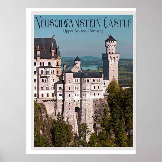 Póster Castle Neuschwanstein (Frente)