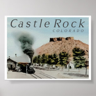 PÓSTER CASTLE ROCK COLORADO