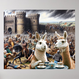 Póster Castle Siege Tea Fiesta