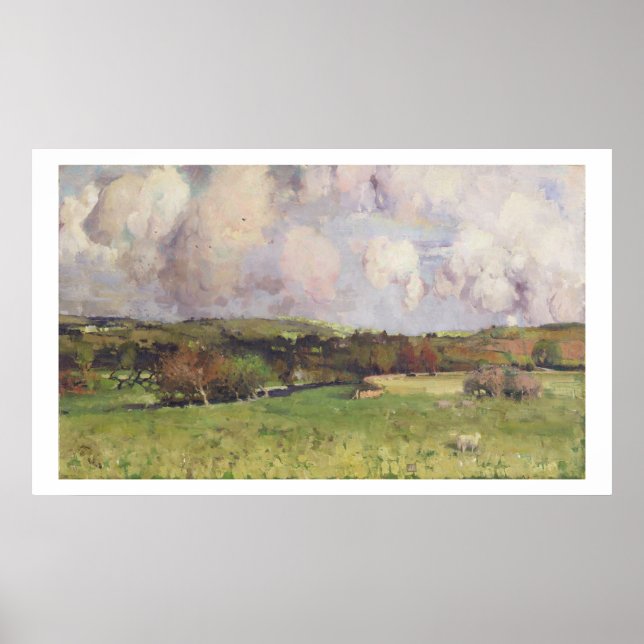 Póster Castlefern, c.1890-95 (aceite sobre lienzo) (Frente)