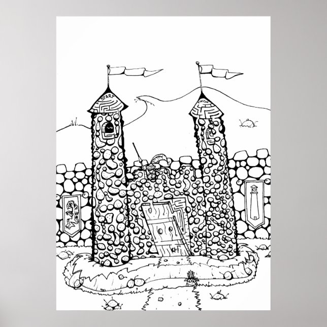 Póster CastleMaze (Frente)