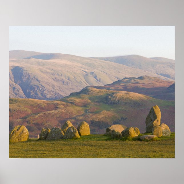Póster Castlerigg Stone Circle, Lake District, Cumbria, 2 (Frente)