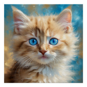 Póster Cat-37823 Adorable Cute