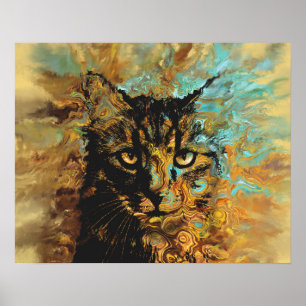 Póster Cat 617