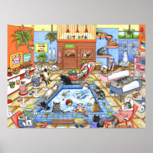 Póster Cat 635 Cat Spa