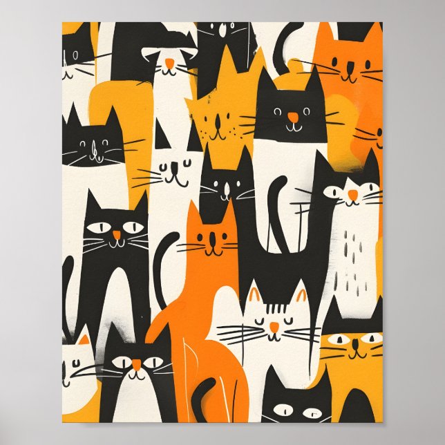 Póster Cat 😺 Caboodle 💕 (Frente)