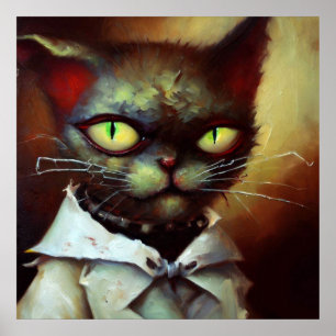 Póster Cat Frankenstein