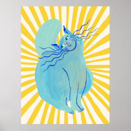 Póster Cat | Funny & decorative Poster