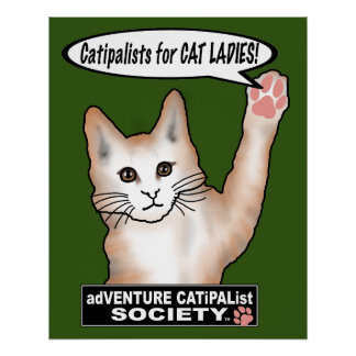 Póster Cat Ladies