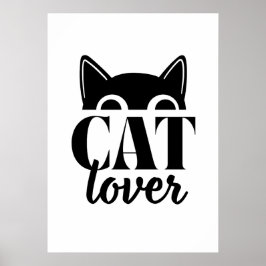 Póster Cat Lover