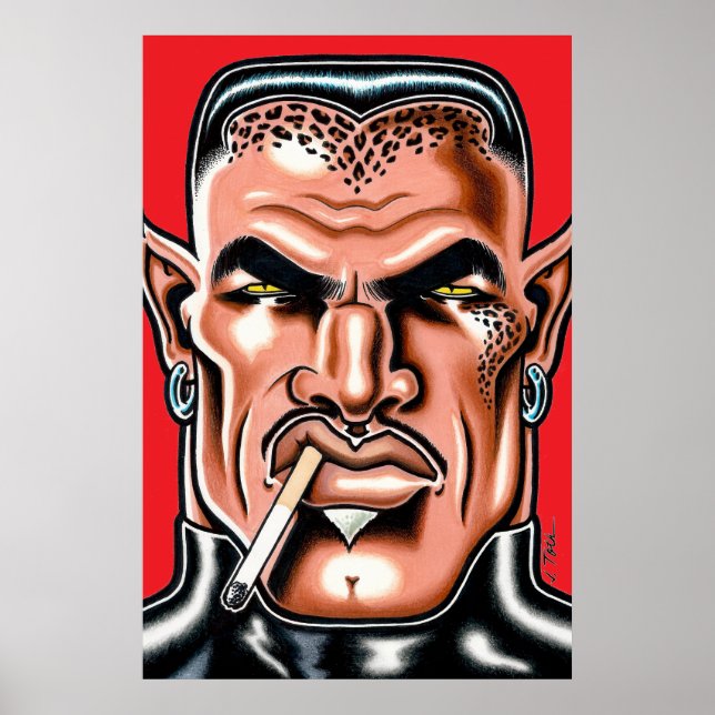 Póster Cat-Man from the Moon/Large (Frente)