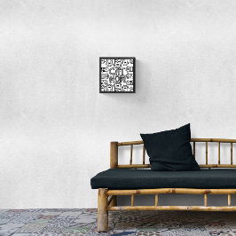 Póster Cat Mom Black and White Minimalista Wall Art