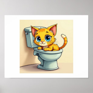 Póster Cat momy