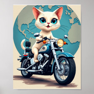 Póster Cat momy