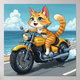 Póster Cat momy