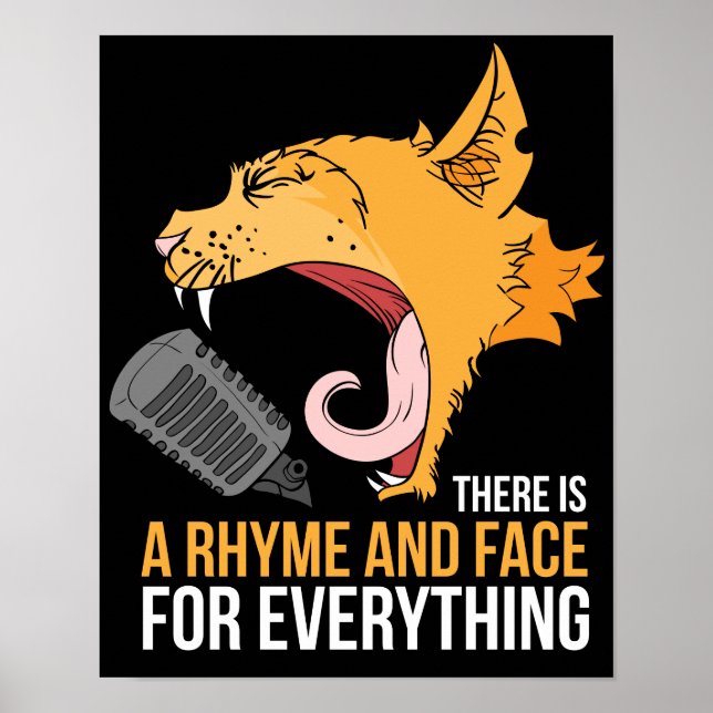 Póster Cat music (Frente)