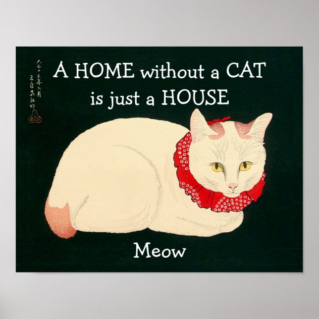 Póster Cat Tama (Frente)