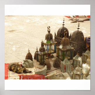 Póster Cat Vs Lantern City