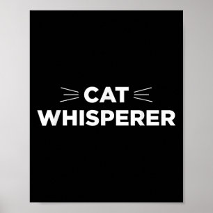 Póster Cat Whisperer