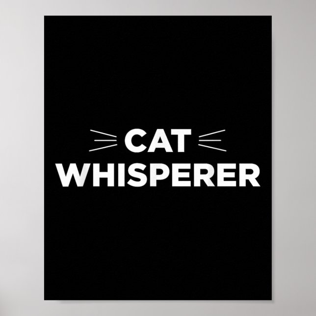 Póster Cat Whisperer (Frente)