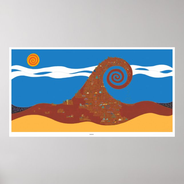 Póster Cataclismo - Imprimir (Frente)