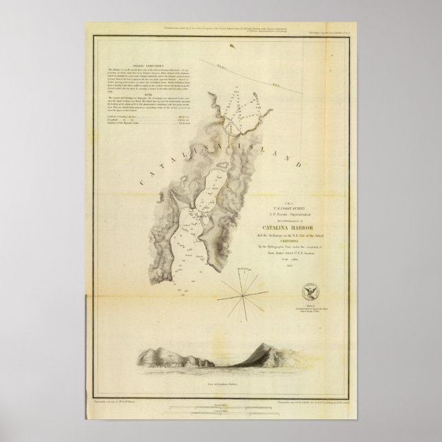 Póster Catalina Harbor (Frente)