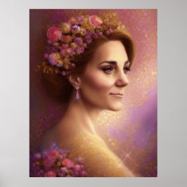 Póster Catalina Princesa De Gales