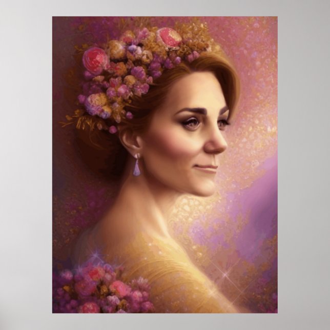 Póster Catalina Princesa De Gales (Frente)